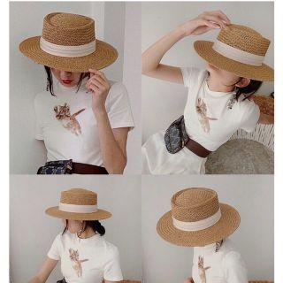 Mũ cói đi biển gaucho vành rộng viền lụa nhiều màu sang chảnh