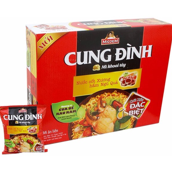 Thùng mì Cung Đình (30 gói)