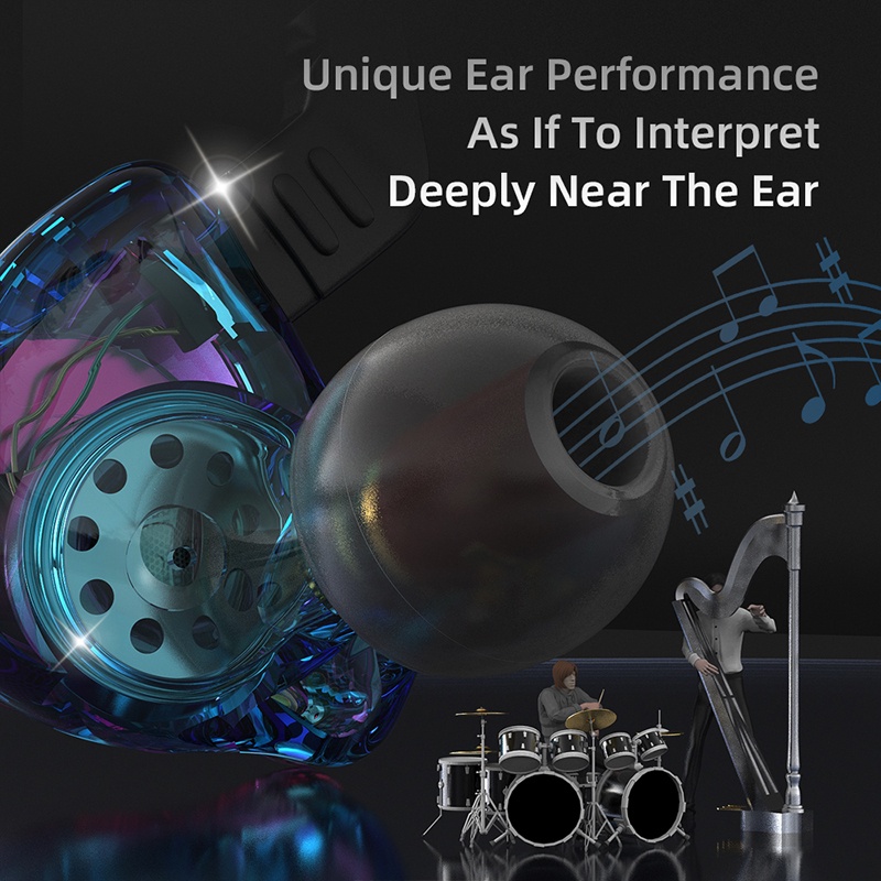 Tai nghe nhét tai QKZ AK3-FiLe có dây jack 3.5mm âm thanh siêu trầm có micro kèm phụ kiện