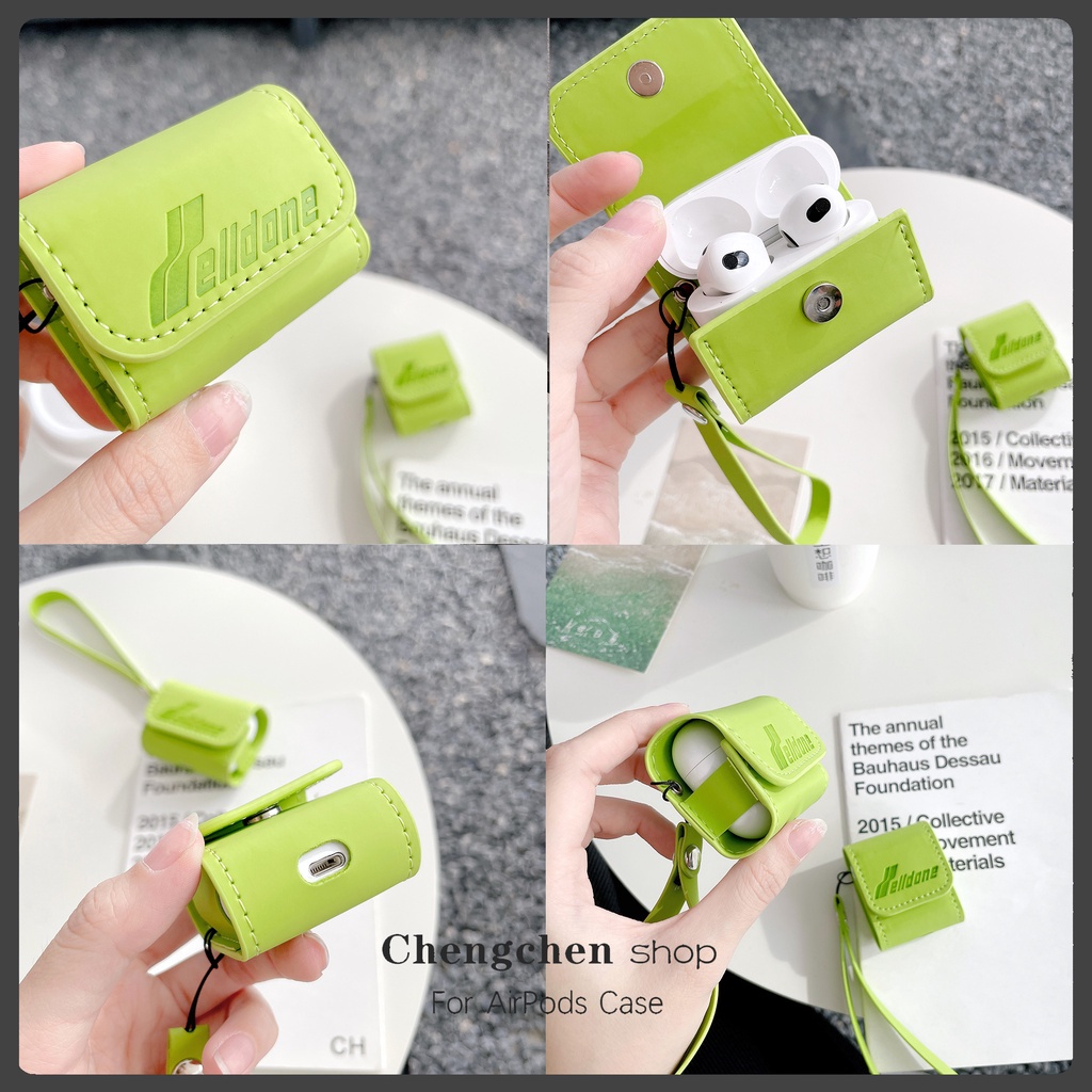 Vỏ Da Bảo Vệ Hộp Sạc Tai Nghe AirPods3gen Stussy Stussy 2021 / AirPods3 / AirPodsPro Ốp