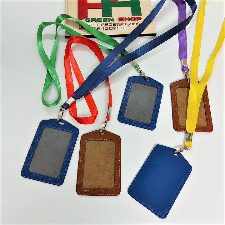 Bao đựng thẻ nhân viên, thẻ học sinh sinh viên bằng da cao cấp giá tốt