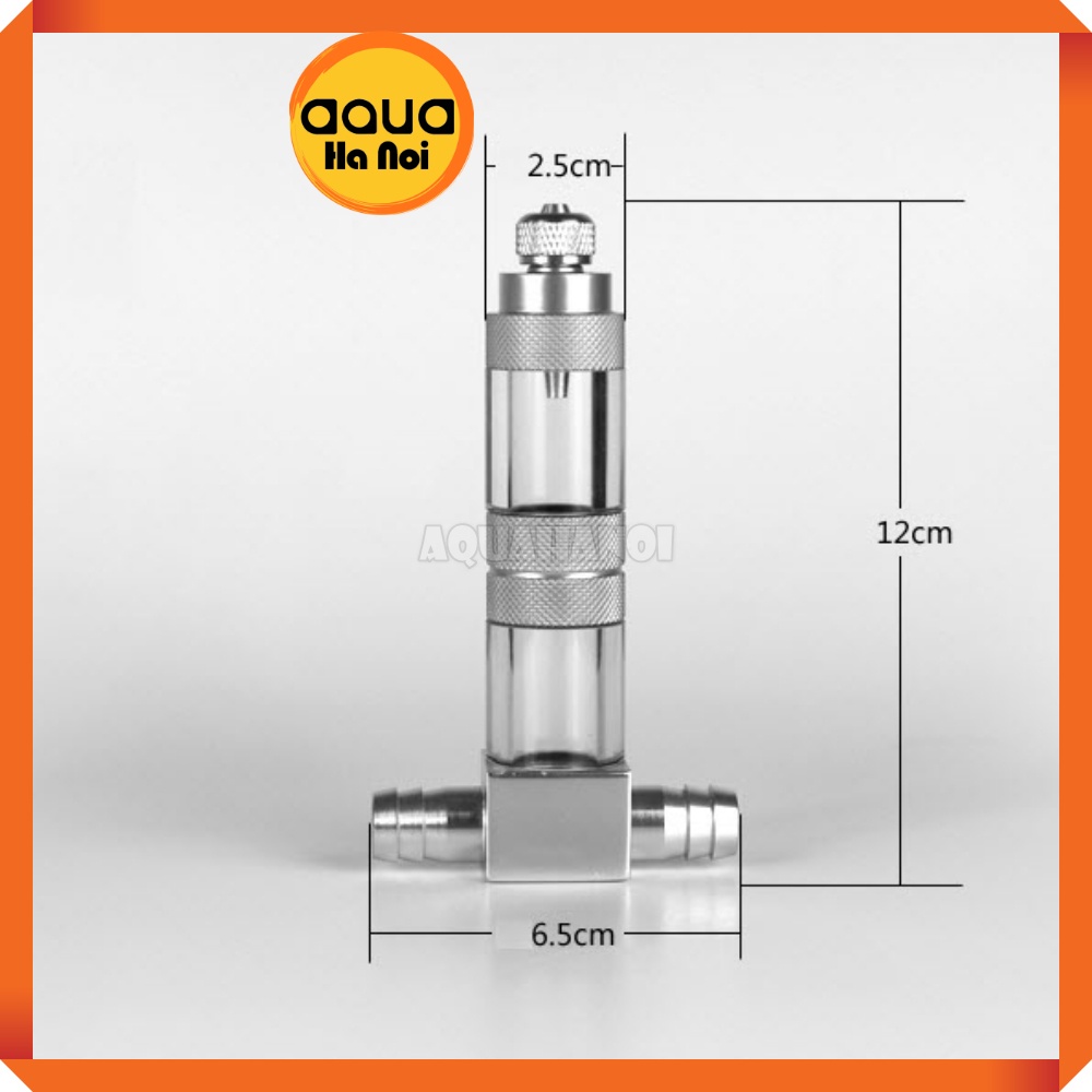 Trộn CO2 chữ T Mufan Phi 12/16mm - kết nối lọc thùng tăng hiệu quả hòa tan CO2