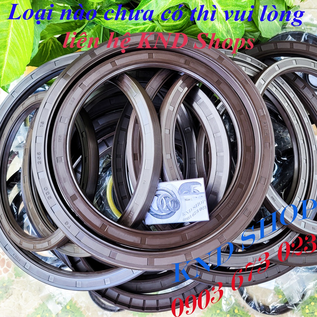 Phốt nhông chặn dầu  hộp giảm tốc SVKS 15*28*7, Phớt chặn dầu dẫn động trục bánh bơm piston | KND Shops
