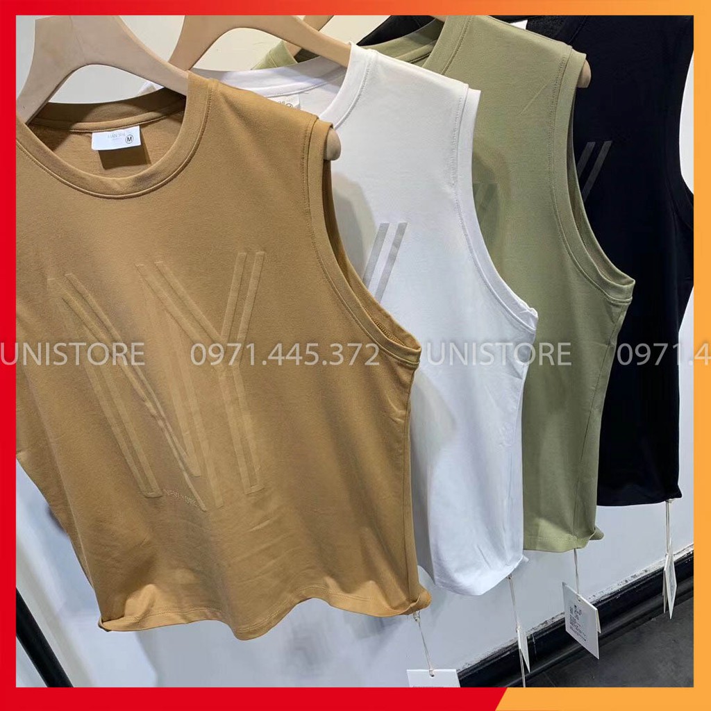 Áo sát nách tanktop tập gym nam dáng rộng bigsize SNTQ31