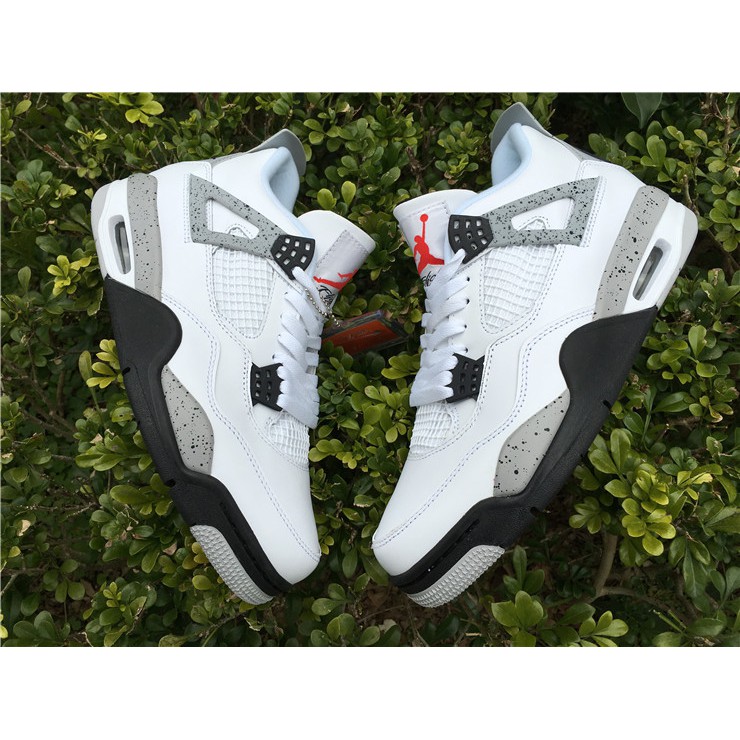 Giày Air Jordan 4 OG 89 White Cement