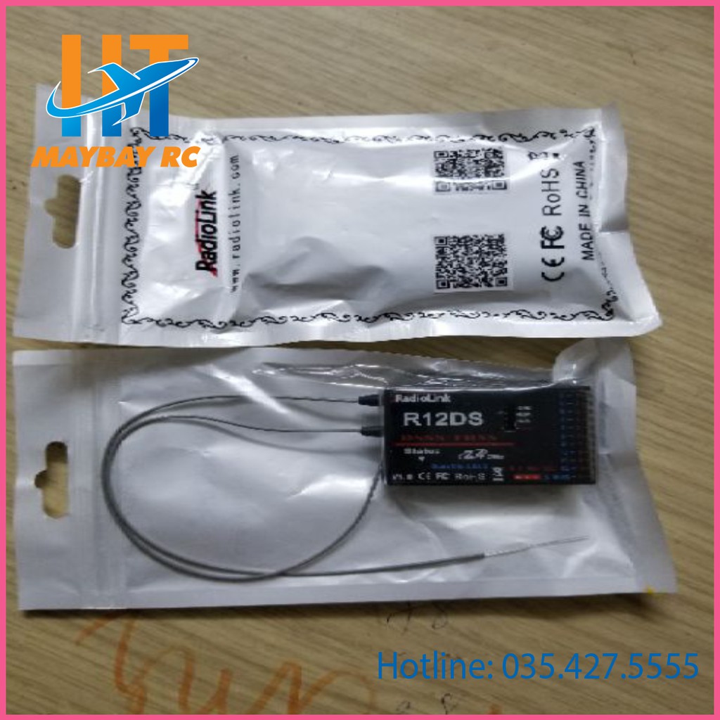 Bô thu Rx RadioLink R12DS Hàng Chính Hãng.