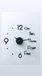 Đồng hồ dán tường #50k