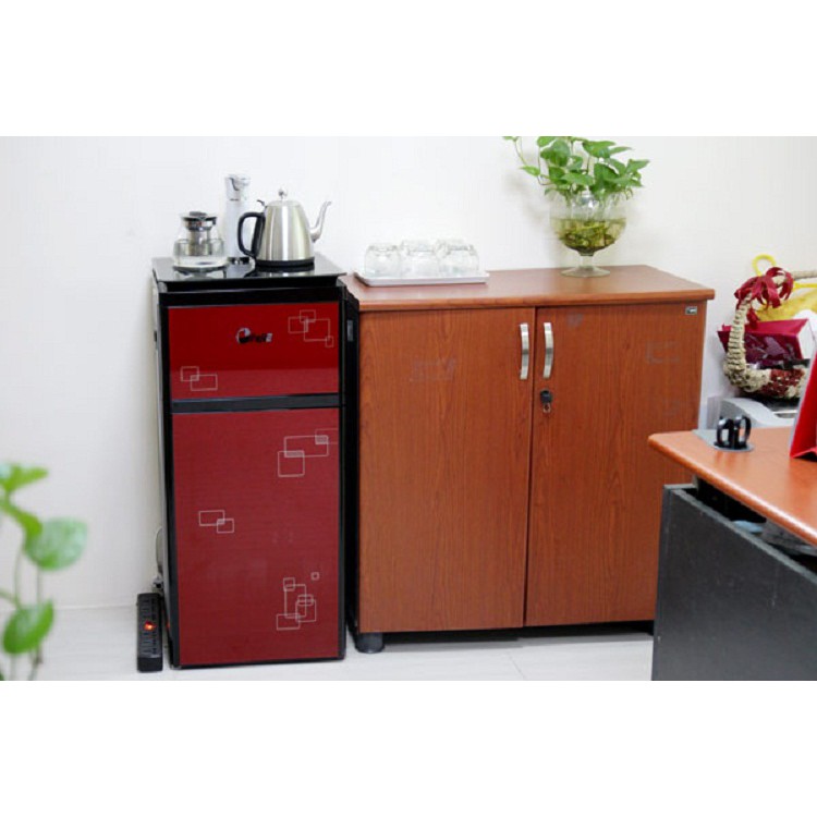 Máy nước nóng lạnh kết hợp bàn pha trà, cafe FujiE WD3000C