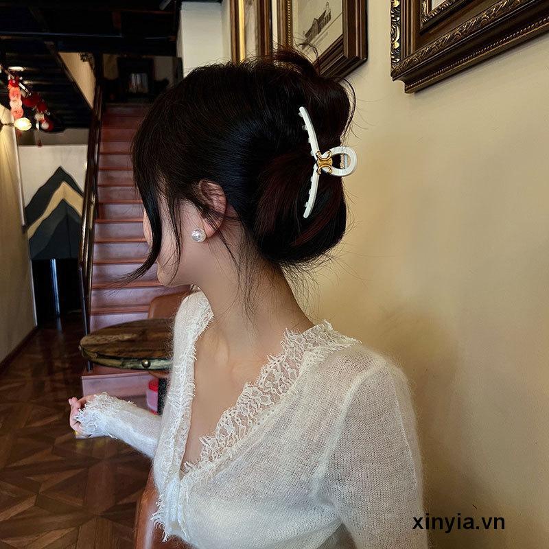 Kẹp Tóc Chữ C Đơn Giản Thời Trang Phong Cách Hàn Quốc kẹp tóc càng cua kẹp tóc hàn quốc kẹp tóc lông