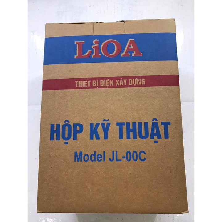 Hộp Nhựa Kĩ Thuật Lioa JLC, Tủ Điện kín nước Lioa JLC, JL00C, Nhựa ABS siêu chắc, rong kín nước - Thiết Bị Điện Hai Tùng