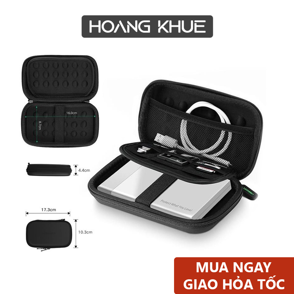 Hộp đựng phụ kiện công nghệ chống sốc đa năng UGREEN LP128