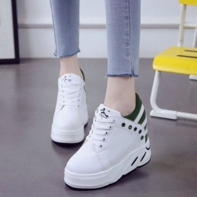(Hàng order 5 ngày) giày thể thao đế độn 12 cm