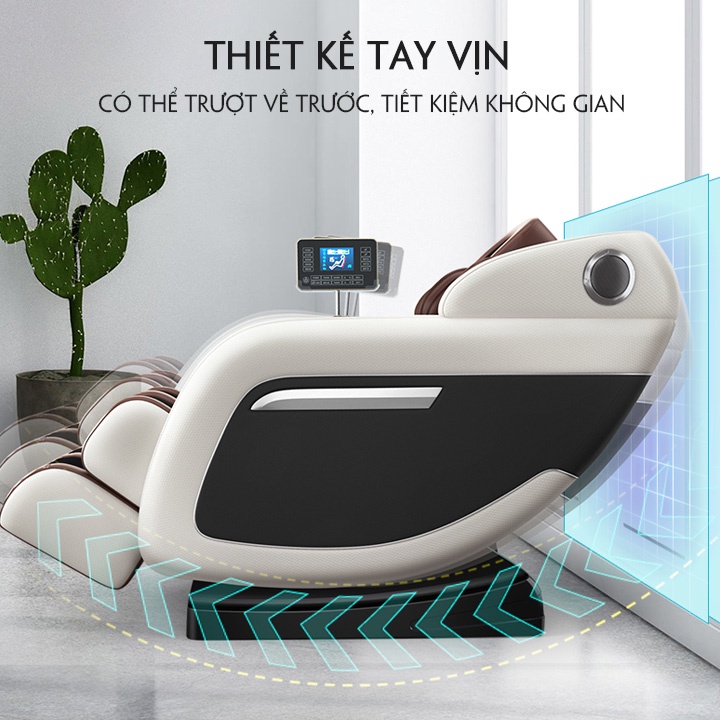 Ghế Massage, Ghế Massage Toàn Thân Thomas Hamilton M9 Công Nghệ Nhật Bản