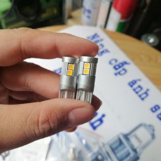 4 Bóng xinhan t10 chíp t3030 màu vàng cho xinhan kèm cục chớp