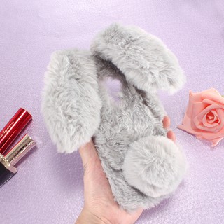 Samsung galaxy S9 plus S9+ phone case Plush rabbit soft shell