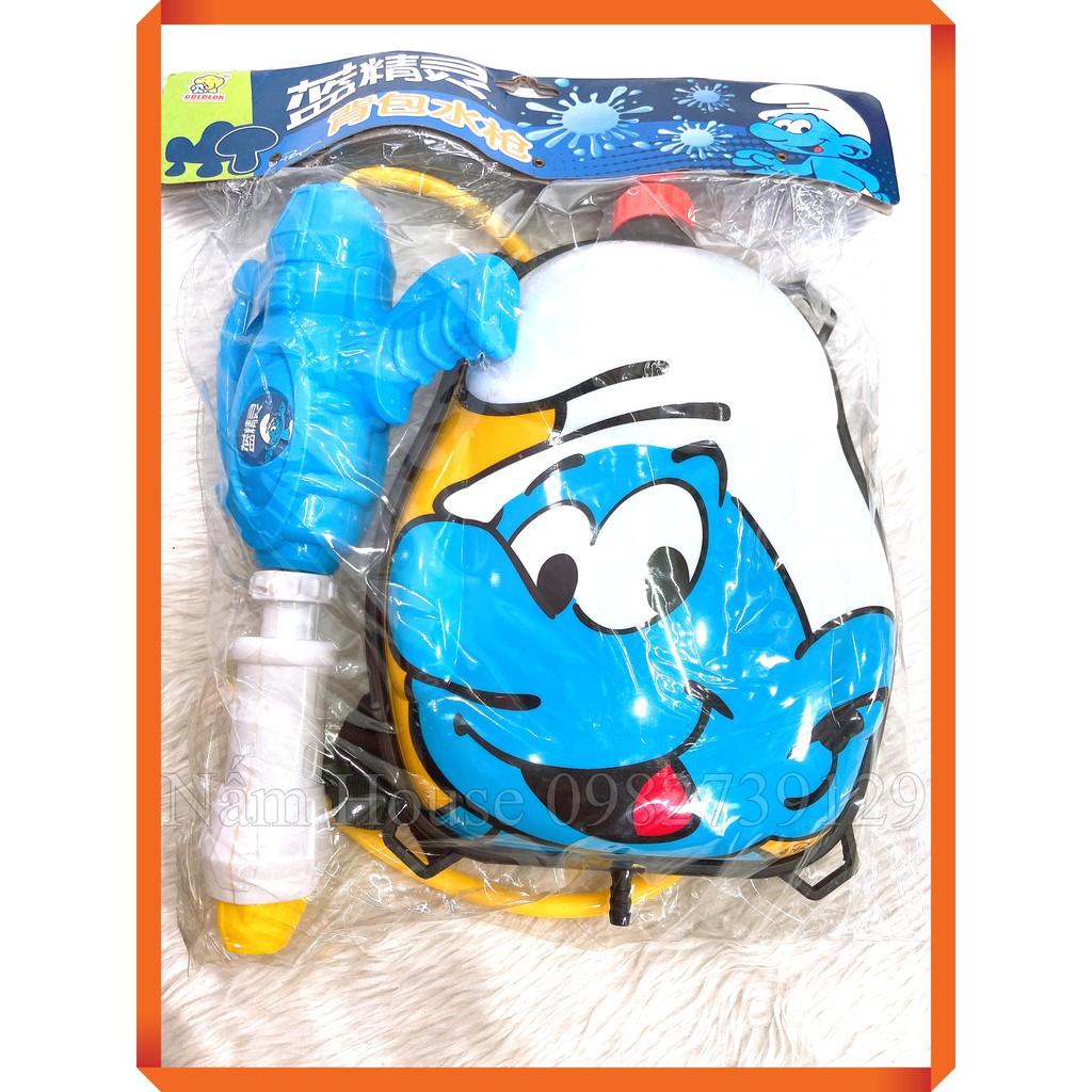Súng nước đồ chơi ⚡FreeShip⚡ Ba lô súng nước loại lớn - Nhựa ABS cao cấp an toàn cho bé