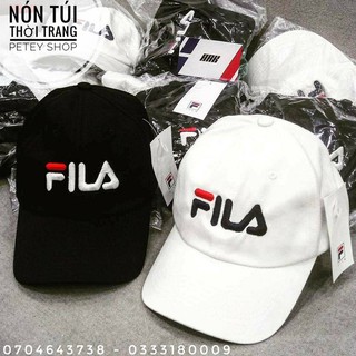 Nón lưỡi trai nam nữ chữ Fi.la chất liệu kaki freesize , phong cách thể thao cá tính thời trang HOOOTTTTT