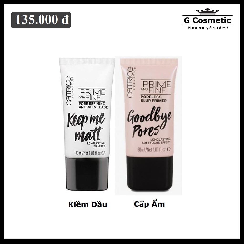 Kem Lót CATRICE Prime and Fine 30ml