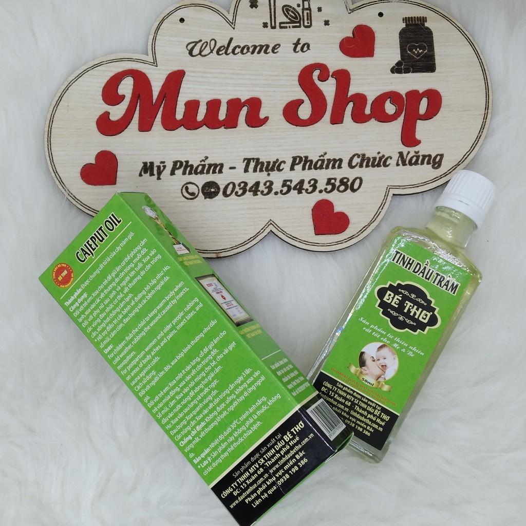 TINH DẦU TRÀM BÉ THƠ cho mẹ và bé chai 50ml