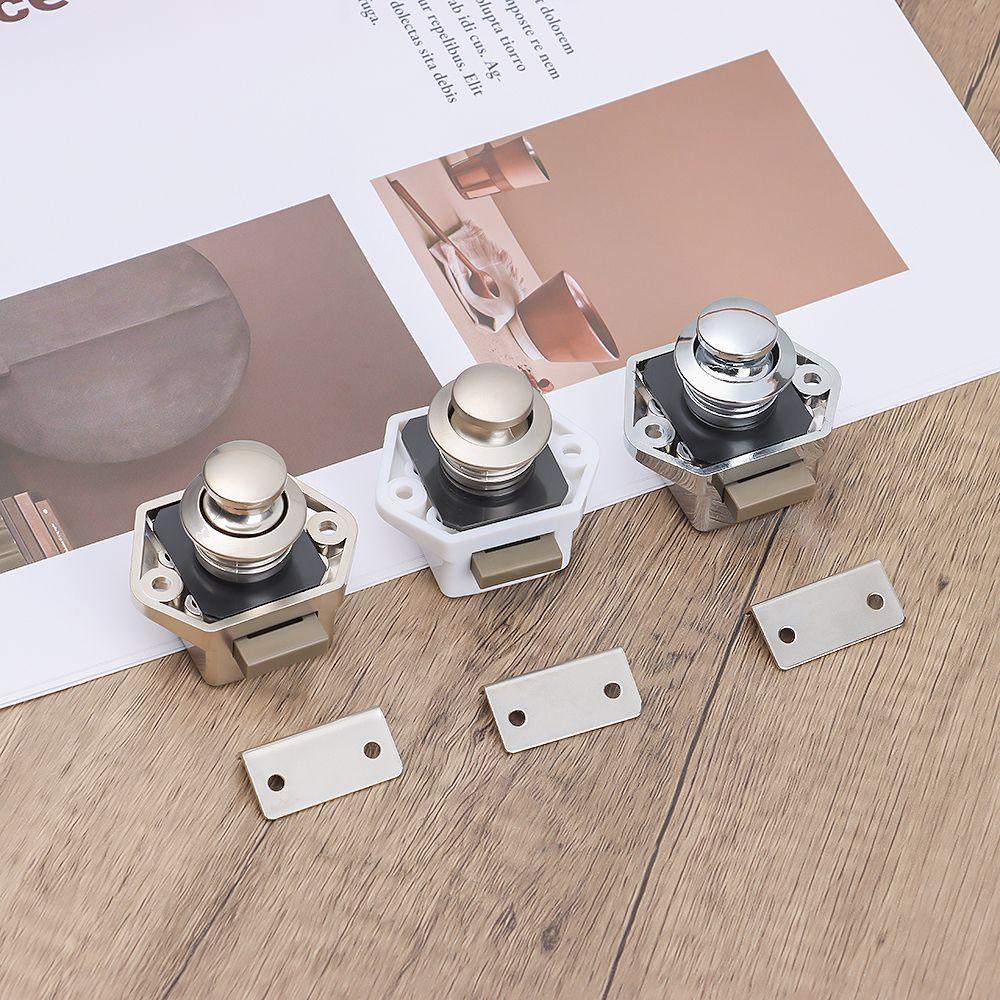 Nút Nhấn Khóa Ngăn Kéo Tủ Bằng Hợp Kim Kẽm Thời Trang
