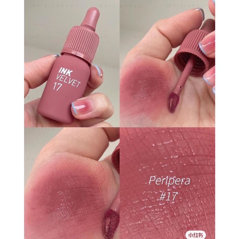 Son Kem Lì Peripera Ink Velvet #17 Rosy Nude