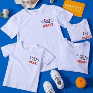 Áo gia đình đẹp thun cotton loại 1 đủ màu đủ size 6-110kg