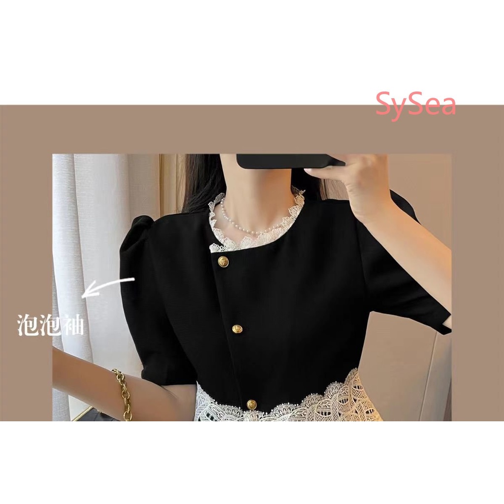 Set Đầm Thời Trang Mùa Hè Phong Cách Retro Pháp Dành Cho Nữ