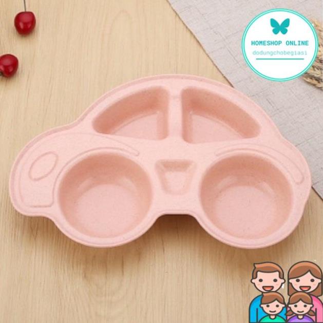 Khay ăn dặm lúa mạch hình Oto