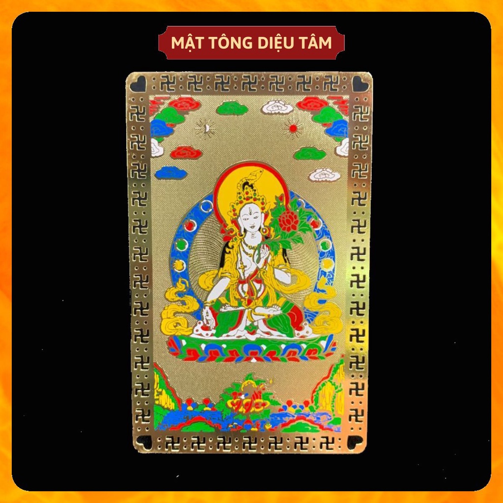 Linh phù kinh chú Đức tara trắng Diệu Tâm