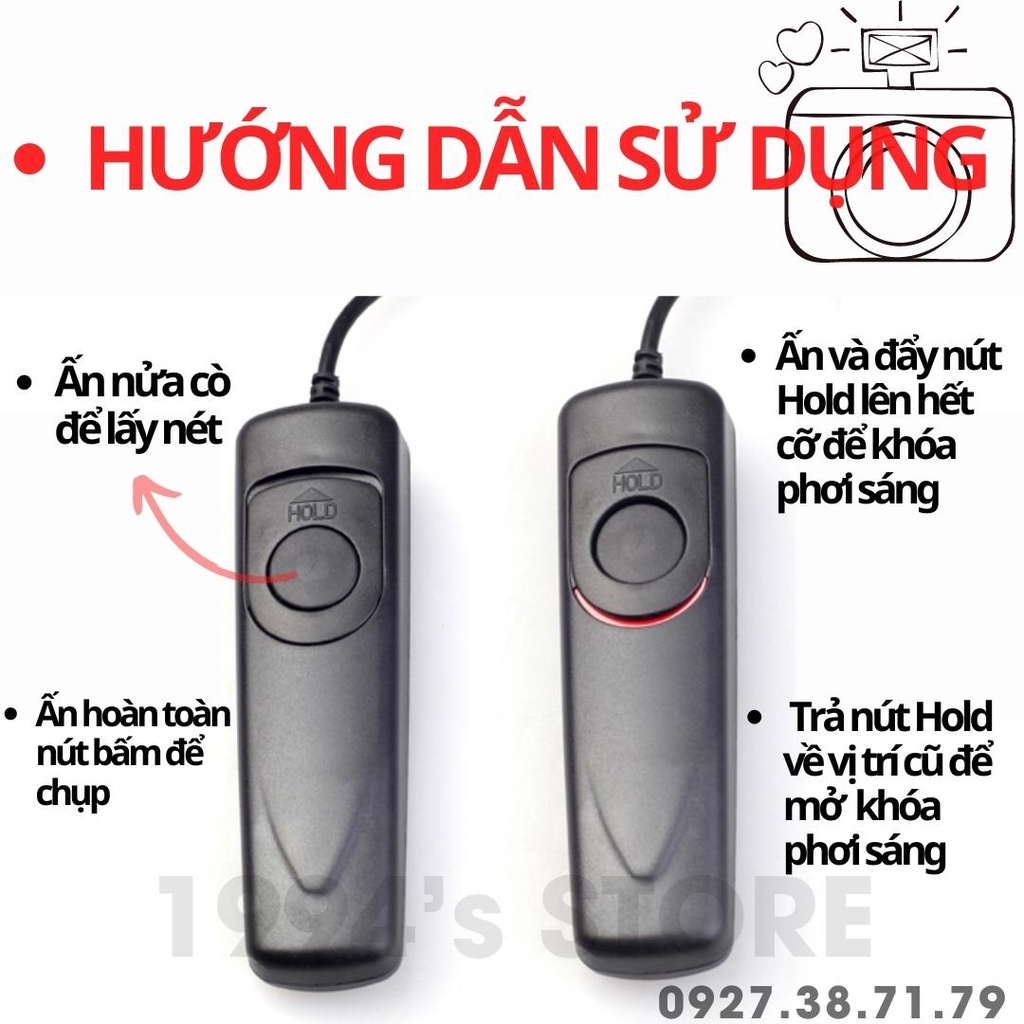 (CÓ SẴN) Dây bấm mềm Cuely RR-100 RR-90 cho Fujfilm và RM-VPR1 cho Sony bản Version 2 - Chính hãng Cuely