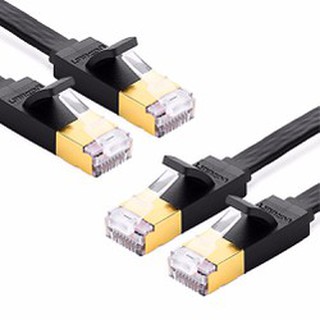 Cáp mạng 2 đầu đúc cat7 utp patch cords dạng dẹt - dài 3m - ugreen nw106 - 11262 - hãng phân phối chính thức