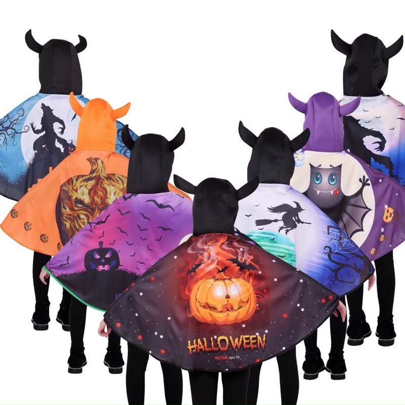 Áo choàng 3D hoá trang Halloween