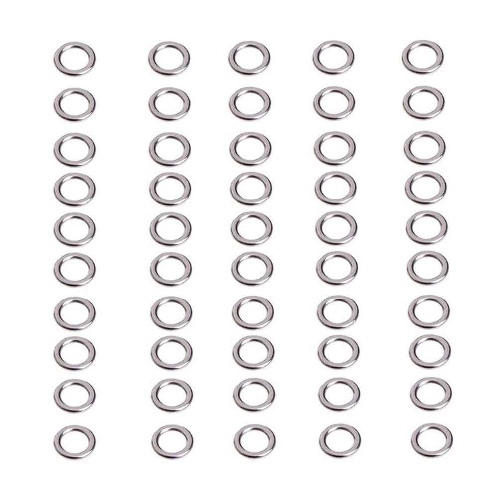 Set 50 vòng nối móc câu cá mồi câu cá giả cao cấp