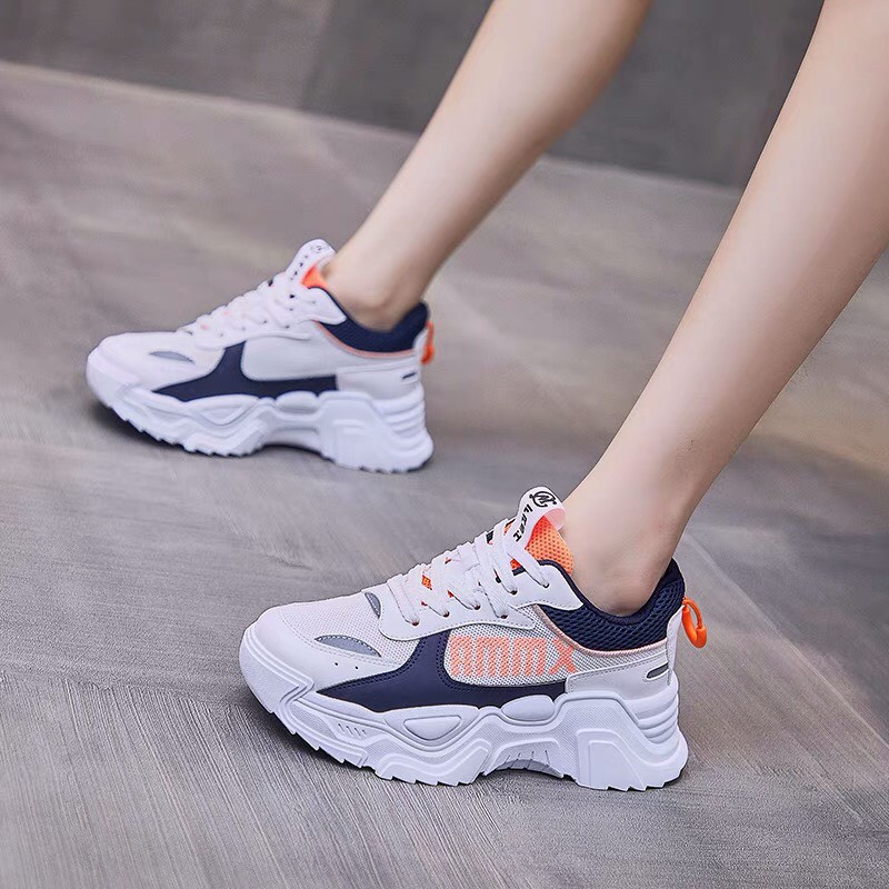 Giày thể thao nữ đế bằng sneaker ulzzang thời trang- XMA65