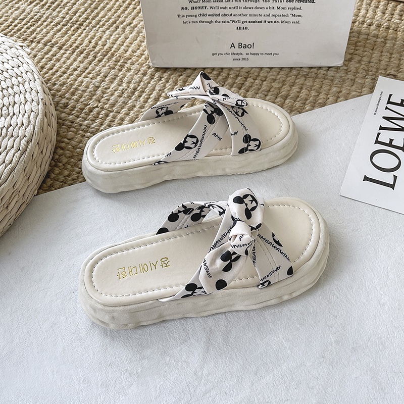 Dép đế IELGY bằng thời trang giản dị cho nữ