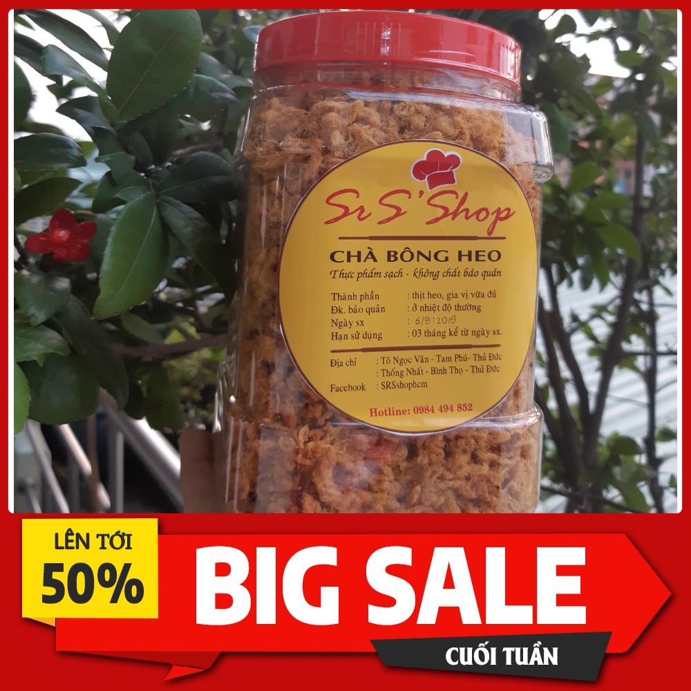 500gr Chà bông heo ngon tuyệt nhé - nhà làm thủ công