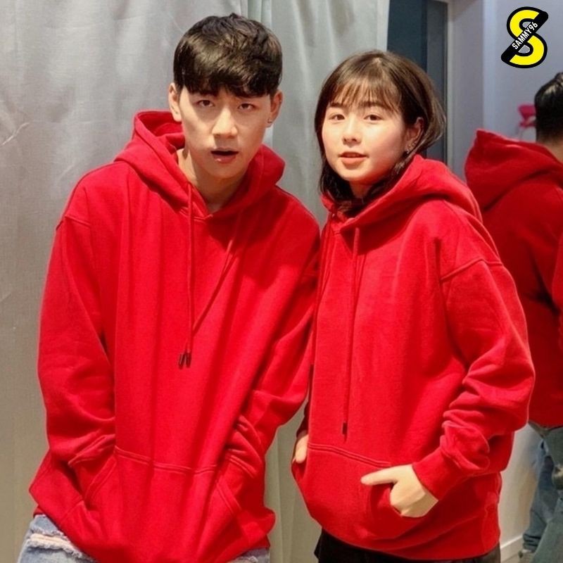 Áo Hoodie Trơn Unisex Chất Nỉ Ngoại Dày Đẹp Mịn Mát | BigBuy360 - bigbuy360.vn