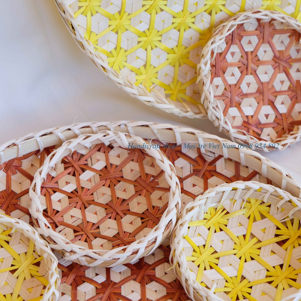 Bộ Mẹt Tre Kèm Lót Cốc - Trang Trí Nhà Cửa - HANDICRAFT SHOP | BigBuy360 - bigbuy360.vn