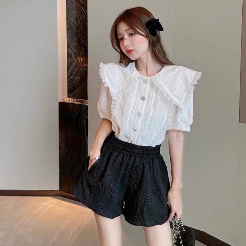 Quần Short Hoa Hồng Ép HOT Nhất Năm 2021 Với Chất Liệu Vải Ép Nhẹ Và Êm