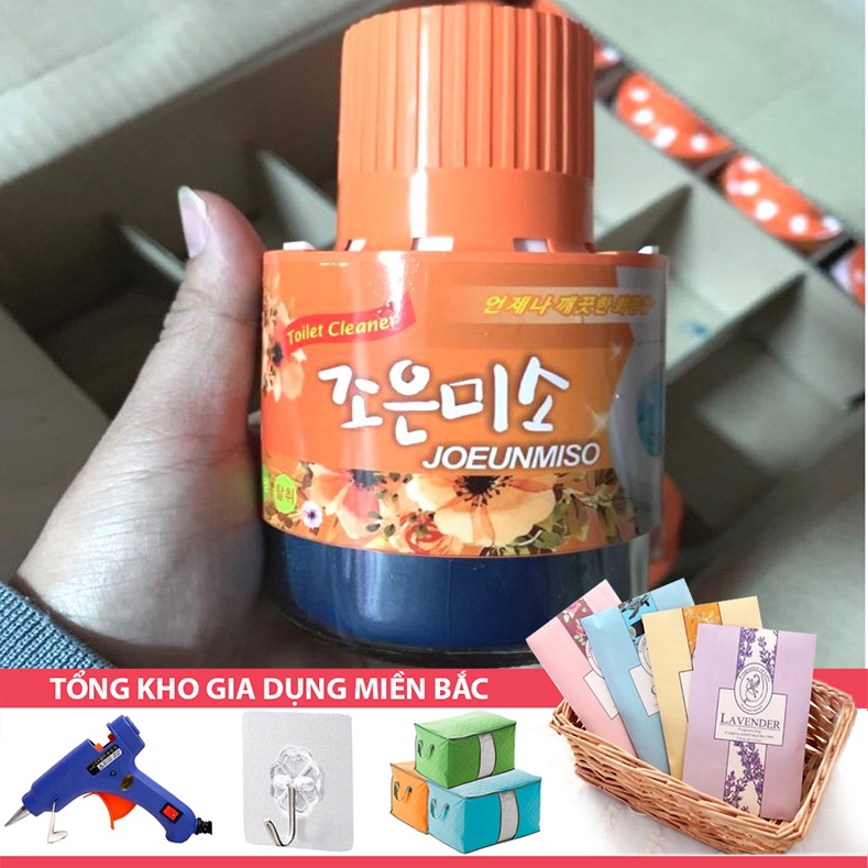 [Tổng Kho Sỉ] Lọ Thả Bồn Cầu THỦY TINH Khử Mùi Toilet Diệt Khuẩn, Tẩy Sạch Vệ Sinh Vết Bám Bẩn, Thơm Tự Nhiên