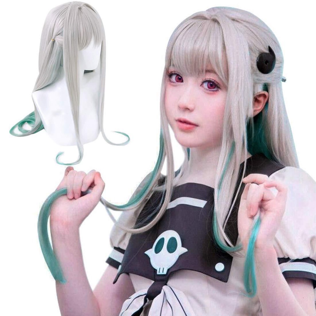 Anime Toilet-bound Jibaku Shounen Hanako-kun Cosplay wigs Hanako kun Nene Yashiro Synthetic Hair Wig
