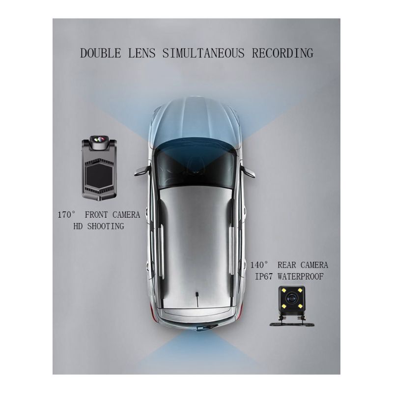 Camera hành trình DVR HD cổng USB hỗ trợ tầm nhìn ban đêm cho xe hơi
 | BigBuy360 - bigbuy360.vn