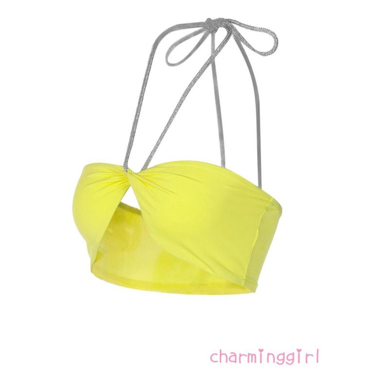 Áo Croptop Sát Nách Thiết Kế Hở Lưng Quyến Rũ