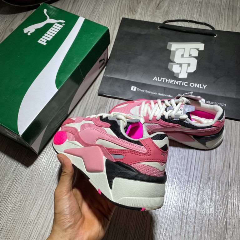 [Chính hãng] Giày thể thao nữ PUMA RS-X3 Puzzle Pink