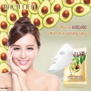 Mặt nạ dưỡng ẩm trắng da Avocado