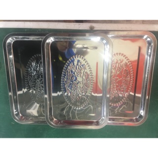 mâm inox chữ nhật