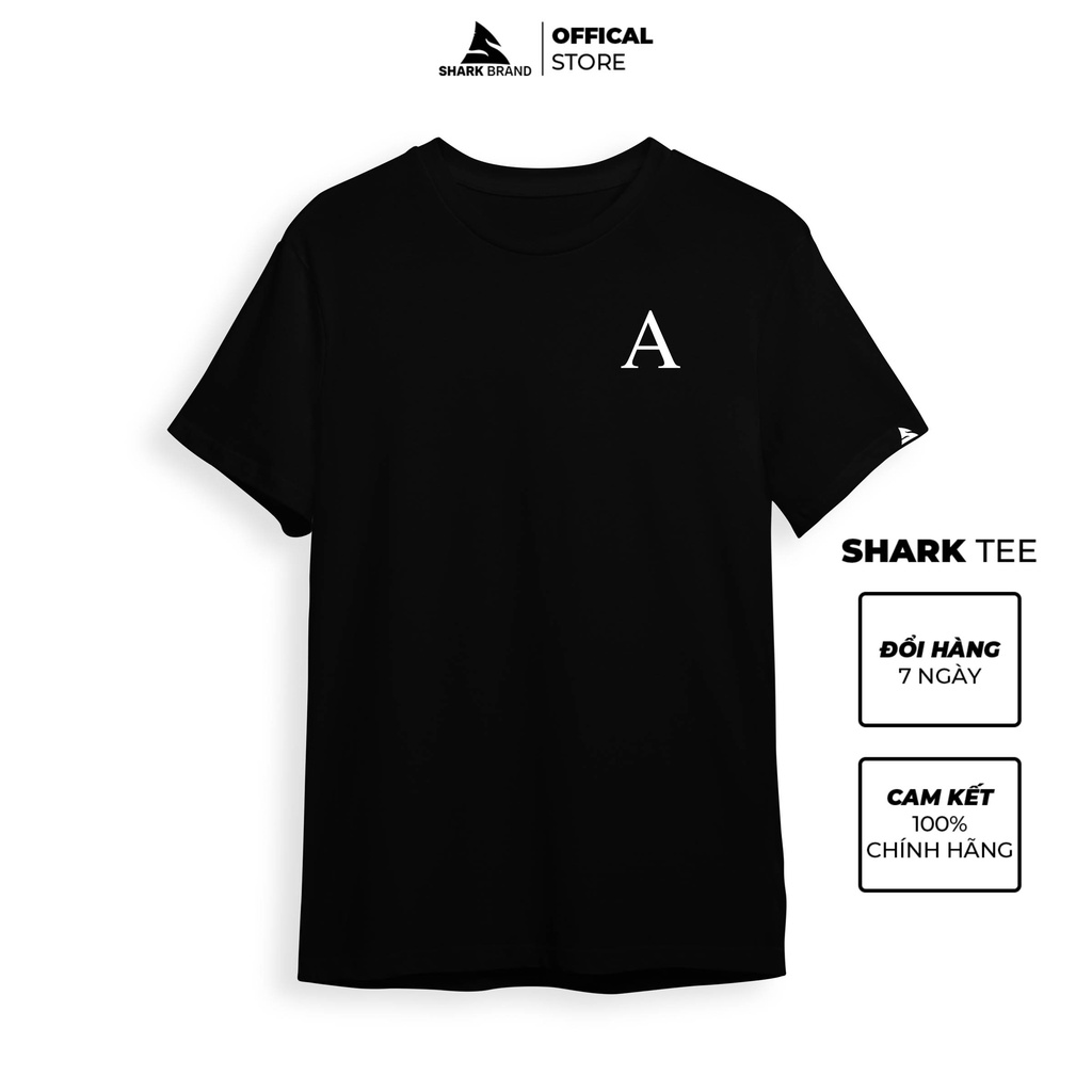 Áo Phông |A| Basic Trơn Thun Cotton Nam Nữ Unisex Form Rộng Vải Dày Không Xù Lông Cổ Tròn SHARK SPORT