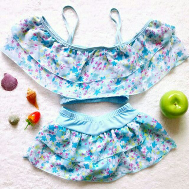 (Có sẵn) Bikini đồ bơi đi biển Áo tắm trẻ em hai mảnh | BigBuy360 - bigbuy360.vn