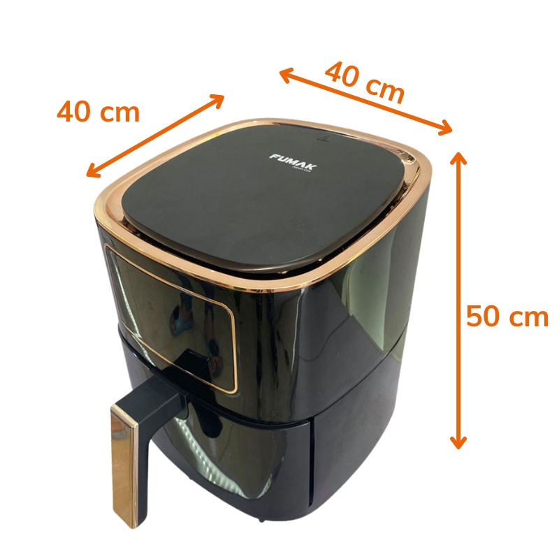 Nồi chiên không dầu điện tử Fumak FM- 1875 Nhật Bản, Dung Tích 7.5L