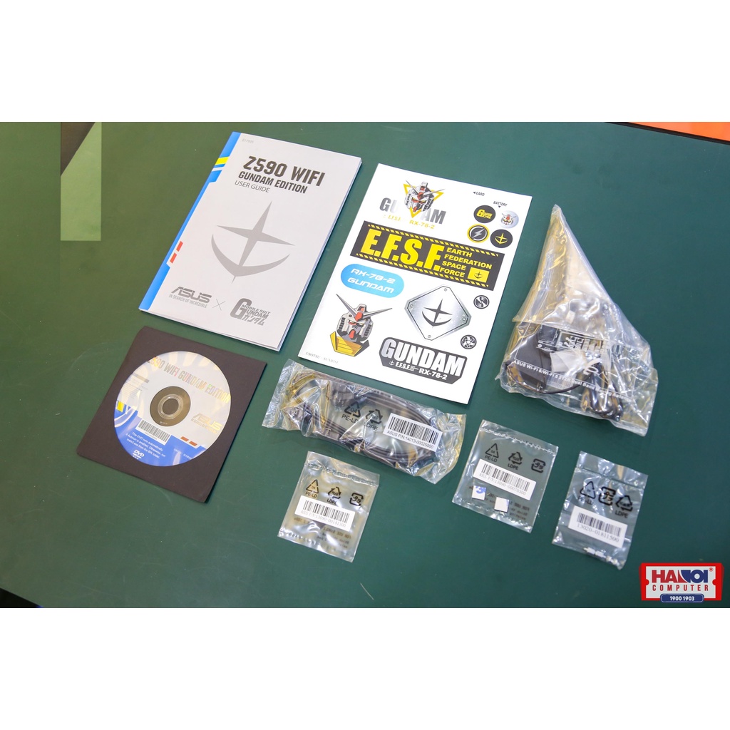 Mainboard ASUS Z590 GUNDAM WIFI EDITION